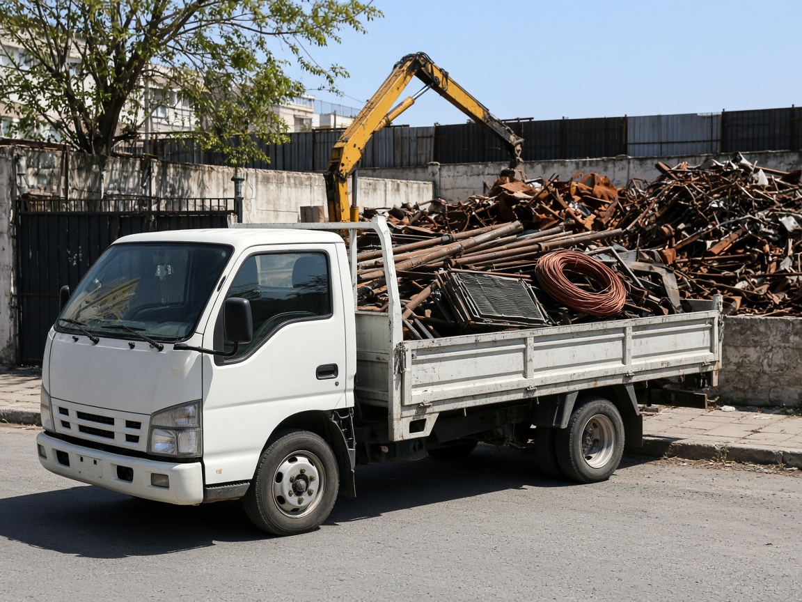 İzmir Hurdacı Kantar Hurda alım aracı